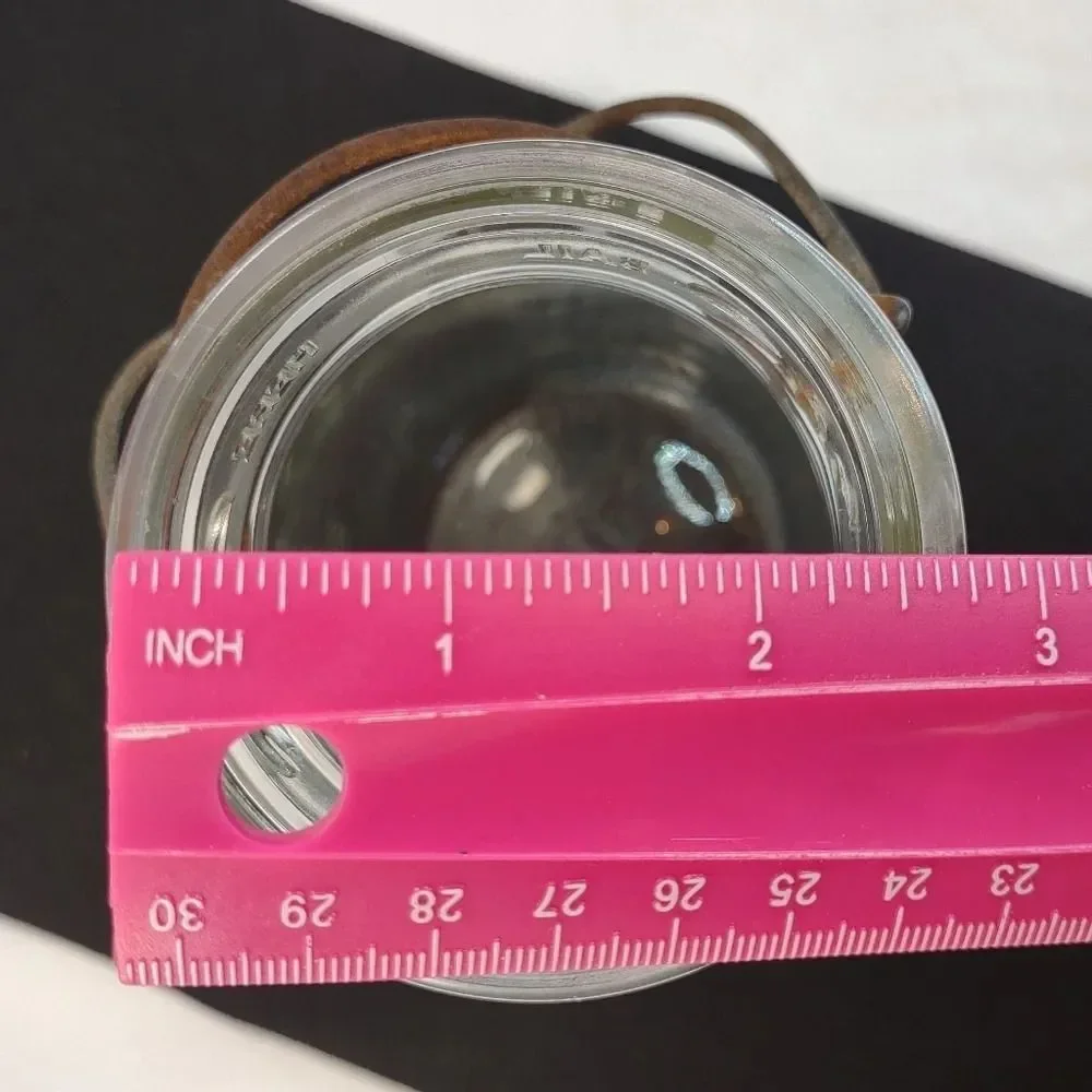 Vintage Atlas E-Z Seal Clear Glass Canning Jar Wire Bail No Lid